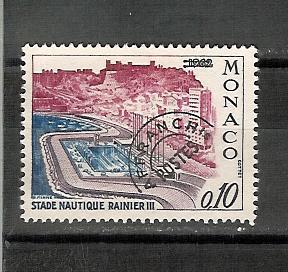 Monaco YT Préo 23 (*) : Stade Nautique Rainier III - 1964 - Voorafgestempeld