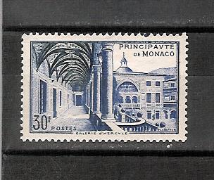 Monaco YT 385 * : Musée Postal , Galerie D'Hercule - 1952 - Unused Stamps