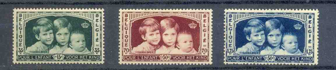 Belgie Ocb Nr :  404 - 406 * Met Scharnier ( Zie Scan) - Unused Stamps