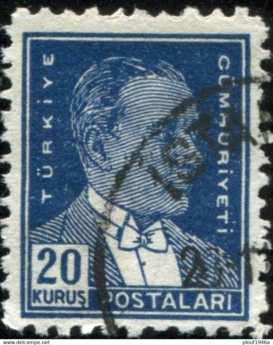 Pays : 489,1 (Turquie : République)  Yvert Et Tellier N° :  1118 (o) - Used Stamps