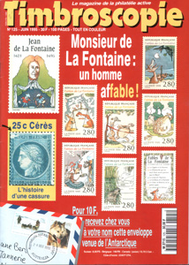 Timbroscopie No 125 Juin 1995 Le Courrier Des Déportés De La Commune En Nouvelle-Calédonie. - Francés (desde 1941)