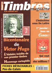 Timbres Magazine No 20 Janvier 2002 Les Petites Postes De Lyon. - French (from 1941)