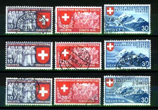 SUISSE - Yvert - 320/28 - Cote 22,50 € - Other & Unclassified