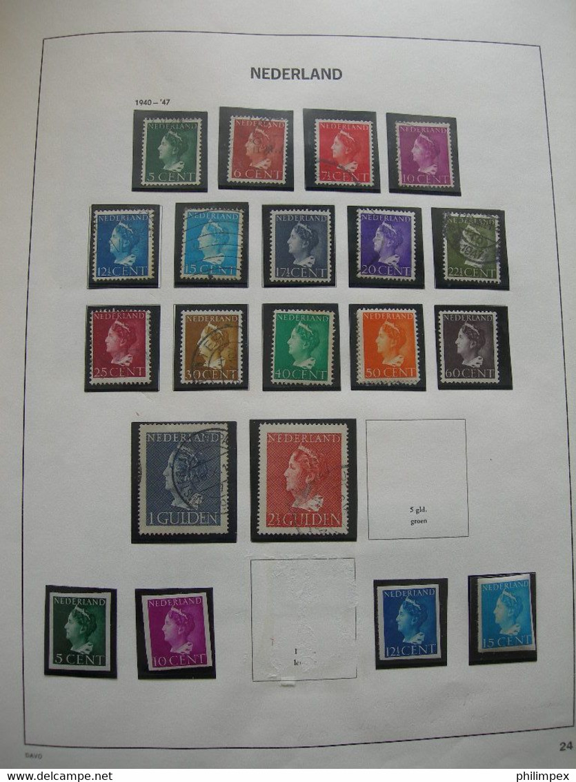 NETHERLANDS, MOSTLY USED COLLECTION, Mi 3000 EUROS