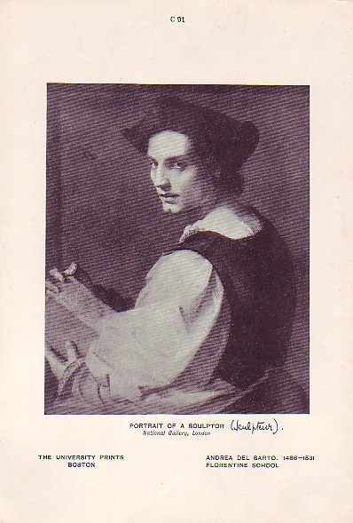 Andrea Del Sarto - Portrait D'un Sculpteur - Autres & Non Classés