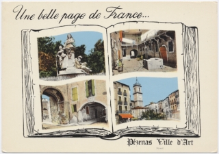 Une Belle Page De France... Pézenas, Ville D'Art. - Pezenas