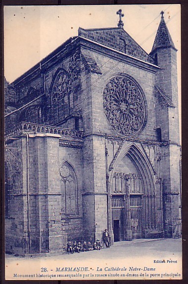 LOT ET GARONNE - Marmande - La Cathedrale N. D. - Marmande