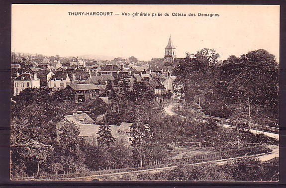 CALVADOS - Thury-Harcourt - Vue Generale Prise Du Coteau Des Demagnes - Thury Harcourt