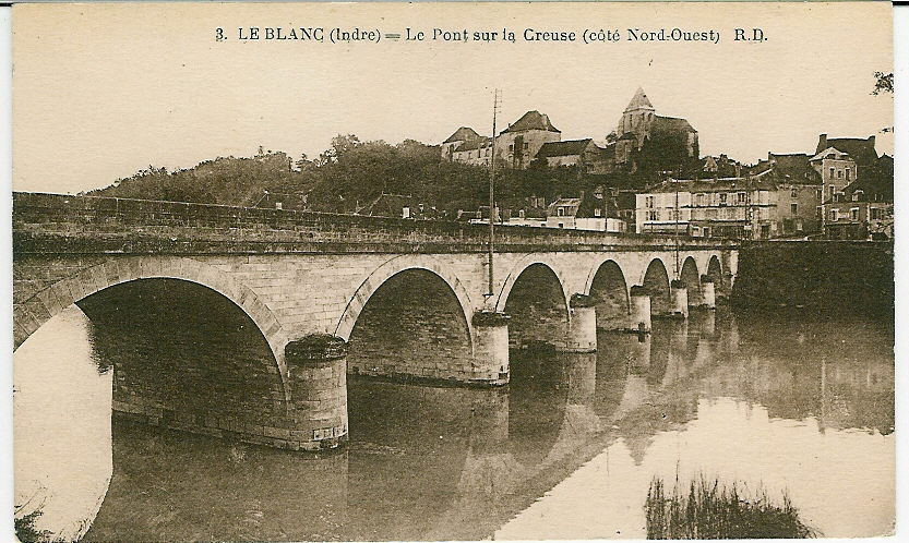 Le Blanc - Le Pont Sur La Creuse - Le Blanc