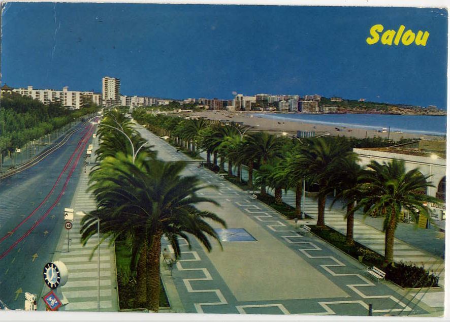 E--SALOU--1977--Paseo,cm N° 1 Ediz Foto Color Raymond - Tarragona