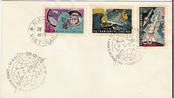 VET-NAM / VOSTOK 3 & 4  /  HANOI / 28.12.1962 ( D & ND ) - Asia