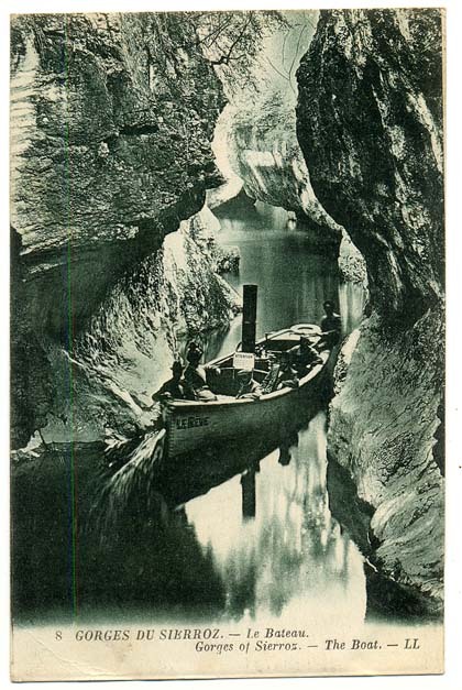 ***GRESY SUR AIX**GORGES DU SIERROZ**LE BATEAU*** - Gresy Sur Aix