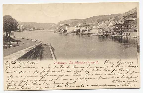 Dinant - La Meuse En Aval - Dinant