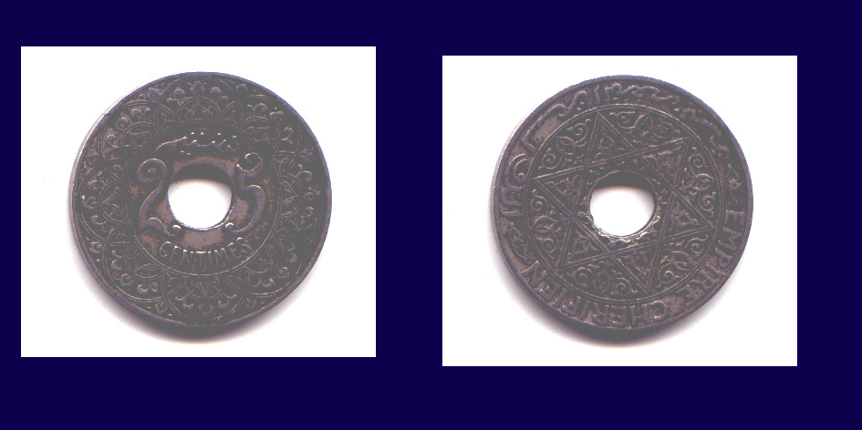 MAROC 25 CTS NON DATE - Andere & Zonder Classificatie