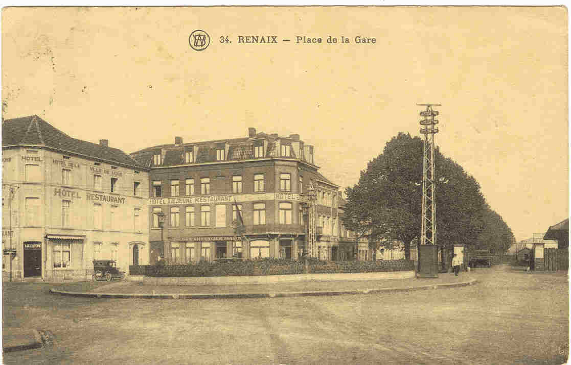 RENAIX - PLACE DE LA GARE - Renaix - Ronse