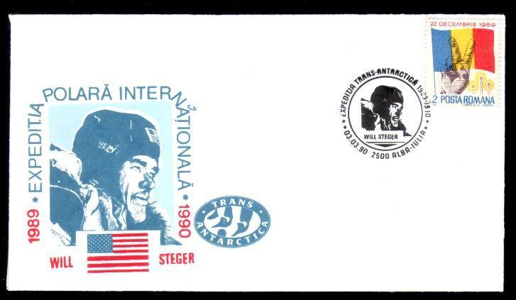 BRITISCH TRANS-ARCTIC EXPEDITION INTERNATIONAL,Victor Boyarsky,special Cover 1990. - Arctic Expeditions