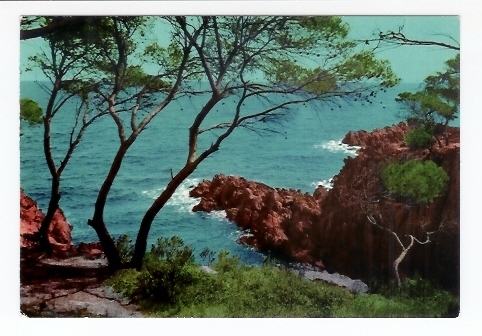 L' Estérel Et Ses Roches Rouges: Boulouris, Baie De Santa Lucia (06-1410) - Boulouris