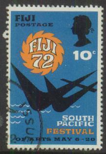 FIJI -  1972 Festival Of Arts. Scott 327. Cancelled To Order. Used - Fidji (1970-...)