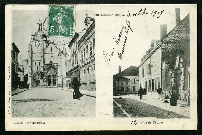 10 - ARCIS SUR AUBE - Rue De Troyes - BELLE ANIMATION - Arcis Sur Aube