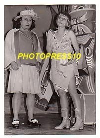 PHOTO DE PRESSE / HC  : Annie CORDY  Et  Pierre  DORIS  .  1970 - Photos