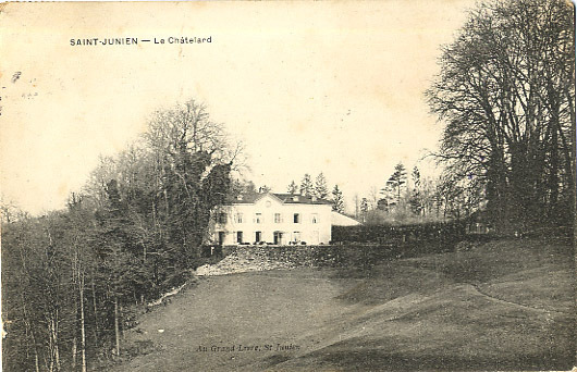 87 - HAUTE-VIENNE - ST JUNIEN - LE CHATELARD - BEAU CHATEAU - Saint Junien