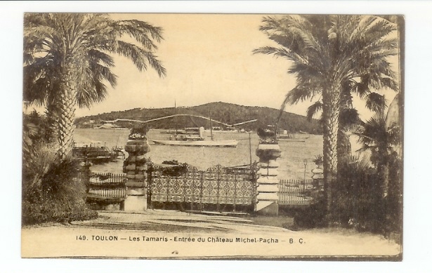 Toulon: Les Tamaris, Entrée Du Chateau Michel Pacha (06-1433) - Tamaris