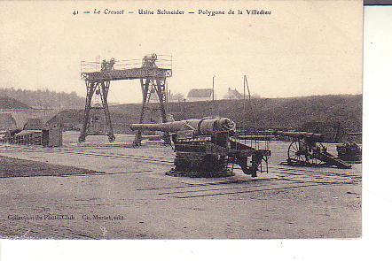 Le Creusot : Usine Schneider : Polygone De La Villedieu - Industrie