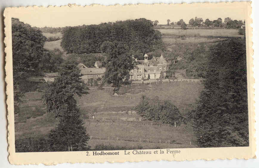 Lg71-6 - HODBOMONT - Le Château Et La Ferme - Theux