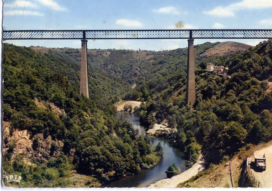 Viaduc Des Fades--1966-St GERVAIS D'AUVERGNE-Construit Par L´ingénieur Vidard De 1901 à 1908,cpsm N°3/113 Par Théojac - Saint Gervais D'Auvergne