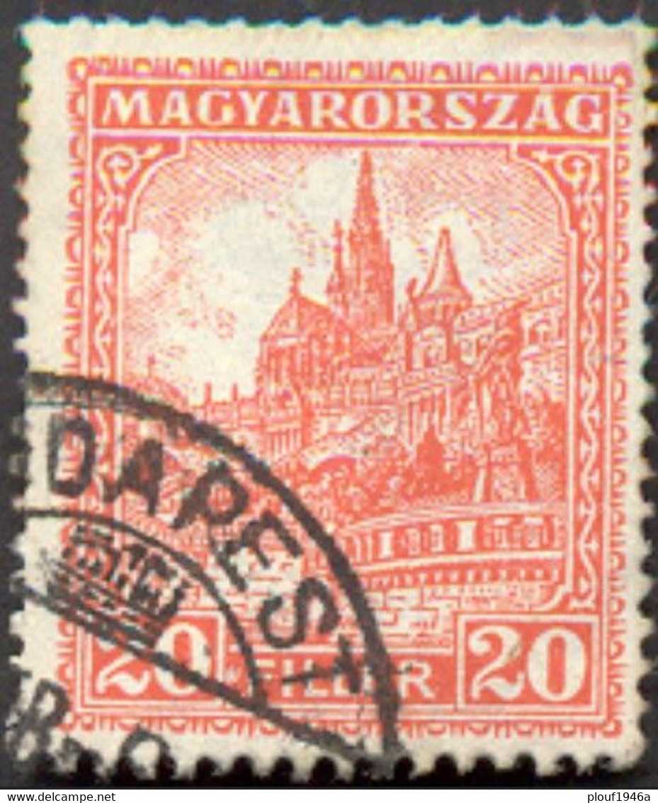 Pays : 226,2 (Hongrie : Royaume (Régence))  Yvert Et Tellier N° :  387 (A) (o) - Used Stamps