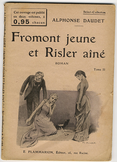 1920 LE ROMAN DE ALPHONSE DAUDET /FROMONT JEUNE ET RISLER AINE   CHEFS D´OEUVRE DU ROMAN CONTEMPORAIN - Novelas Negras