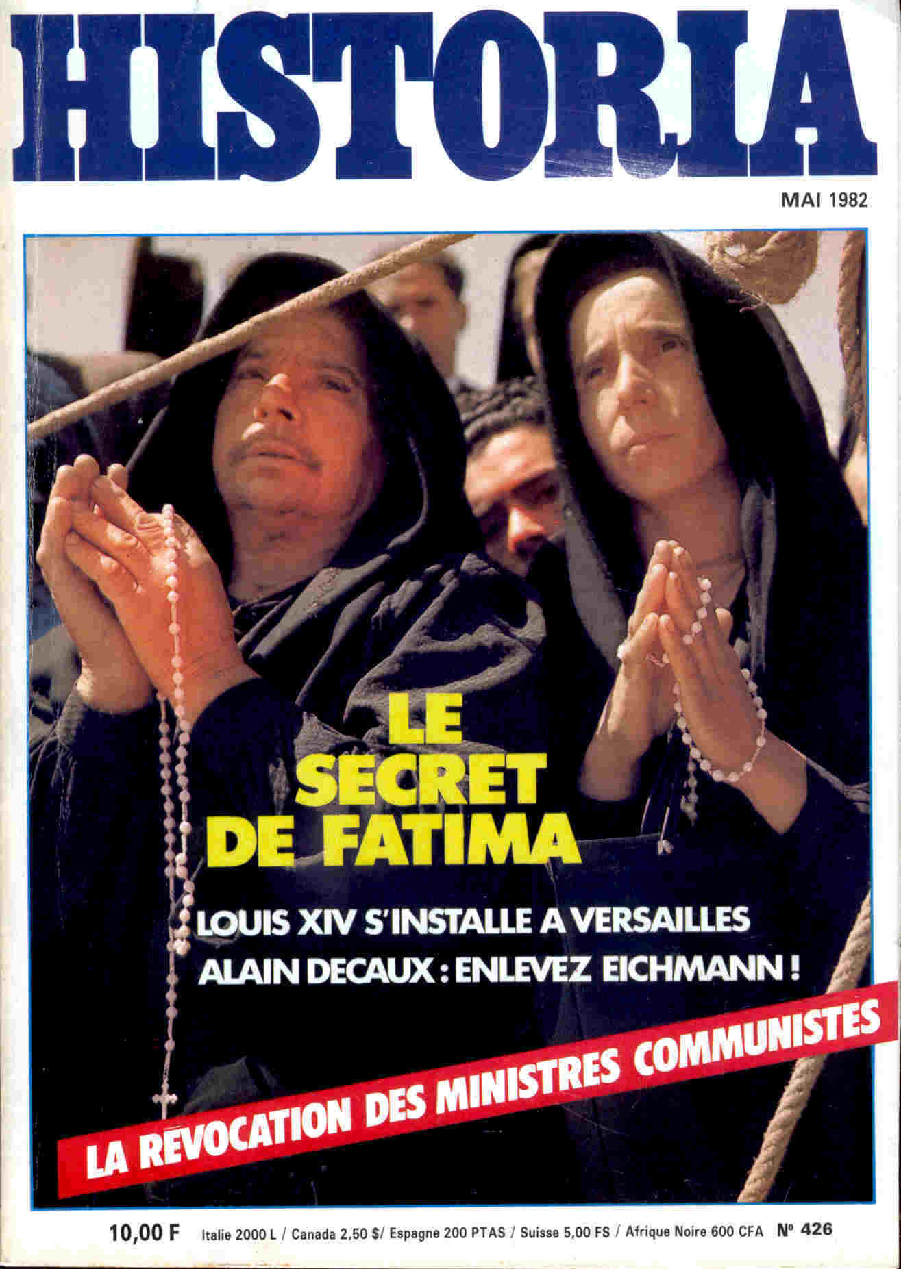 Historia - 426 - Le Secret De Fatima - History