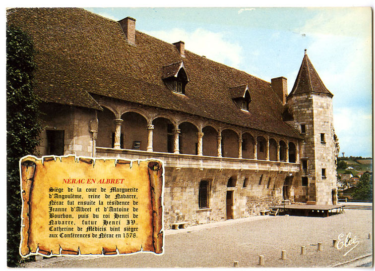 {17223} 47 Gascogne Pittoresque XVè Siècle Nérac En Albret Le Château - Nerac