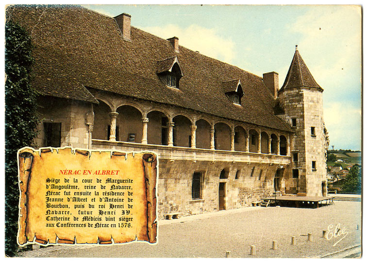 {17225} 47 Gascogne Pittoresque XVè Siècle Nérac En Albret Le Château - Nerac