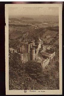 Jolie CP Ancienne Luxembourg - Vianden - Les Ruines Du Château - Vianden