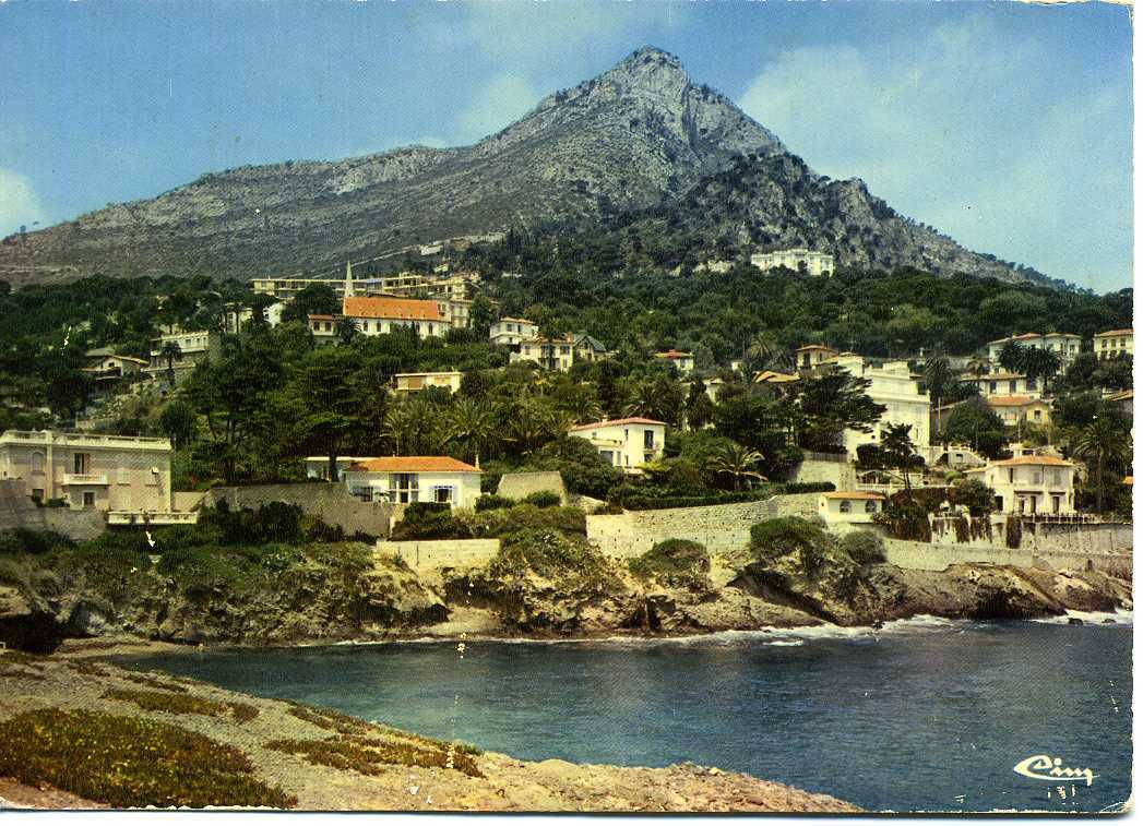 ALPES MARITIMES Cap D' Ail Cap Fleuri Et La Tête De Chien ( 1974) - Cap-d'Ail