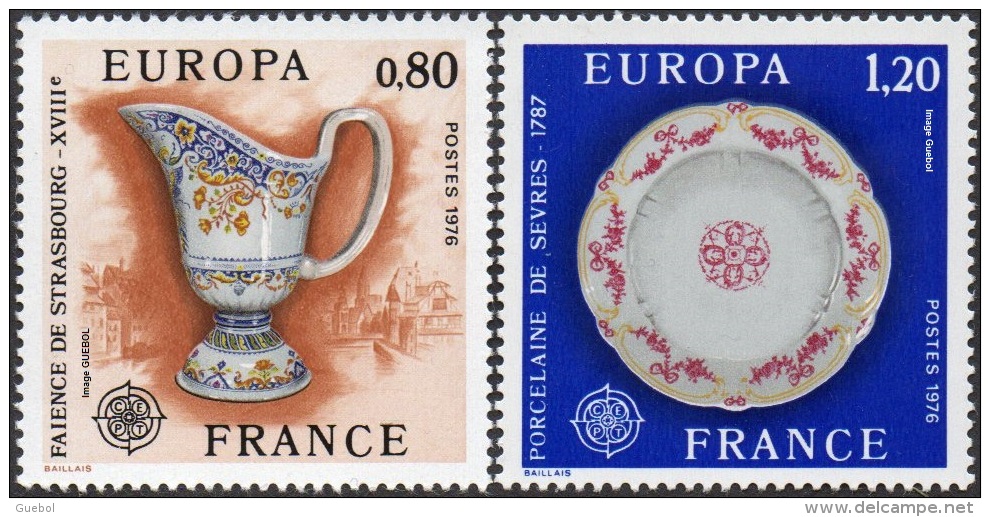 CEPT / Europa 1976 France N° 1877 Et 1878 ** - 1976