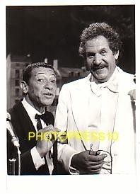 PHOTO DE PRESSE / RARE  :  Mort  SHUMAN  Et  Henri  SALVADOR . TV. 1979 - Photos