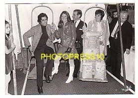 PHOTO DE PRESSE / RARE  : Enrico MACIAS : Son Poids En Couscous !!!  1970  ( 4 ) - Foto