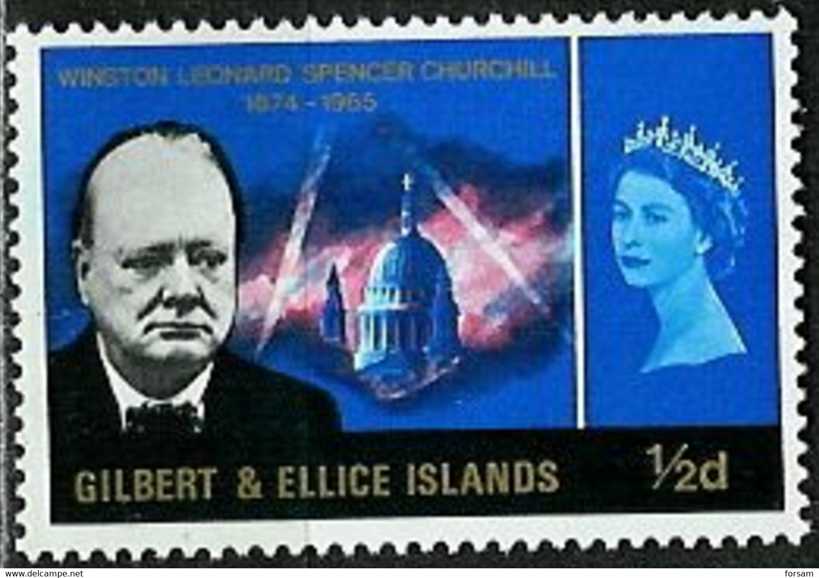 GILBERT & ELLICE ISLANDS..1966..Michel # 101...MLH. - Gilbert- Und Ellice-Inseln (...-1979)