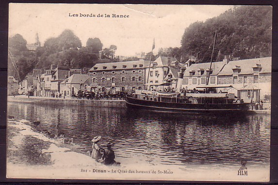 COTES D'ARMOR - Dinan - Le Quai Des Bateaux De St Malo - Dinan
