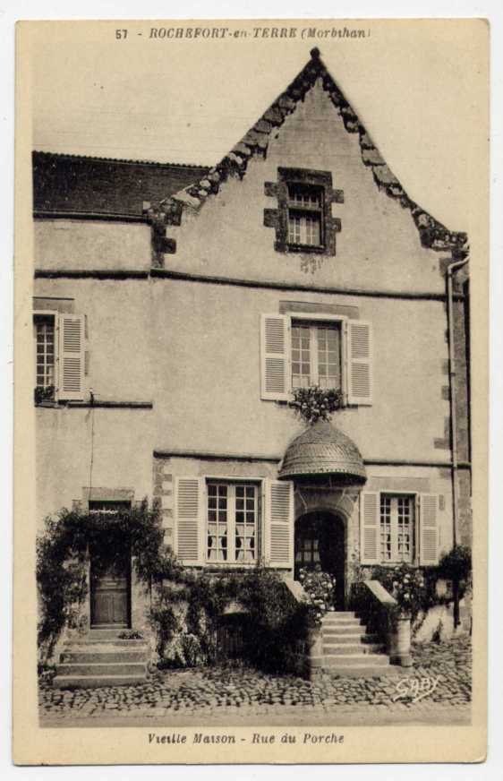 F2  - ROCHEFORT EN TERRE - Vieille Maison - Rue Du PORCHE - Rochefort En Terre