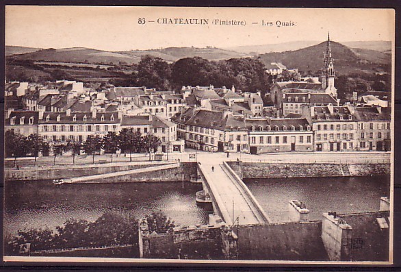 FINISTERE - Chateaulin - Les Quais - Châteaulin