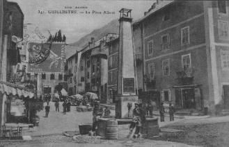 05 //HAUTES ALPES / GUILLESTRE / Place Albert, N° 347 Fournier Editeur, Cliché Voilaire - Guillestre