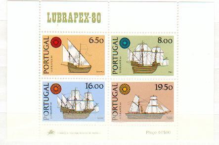 Portugal  Fb ** LUBRAPEX 1980 (34) - Other & Unclassified