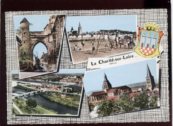 001576 La Charité Sur Loire  Multivue 4 Vues , Animée édit.combier N°581263 - La Charité Sur Loire