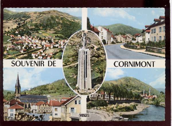 001600 Souvenir De  Cornimont  Multivue édit.combier N°CR 1 C - Cornimont