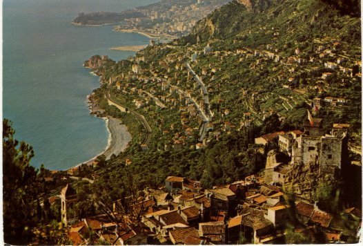 Roquebrune - Vue Générale Du Vieux Village - Roquebrune-Cap-Martin