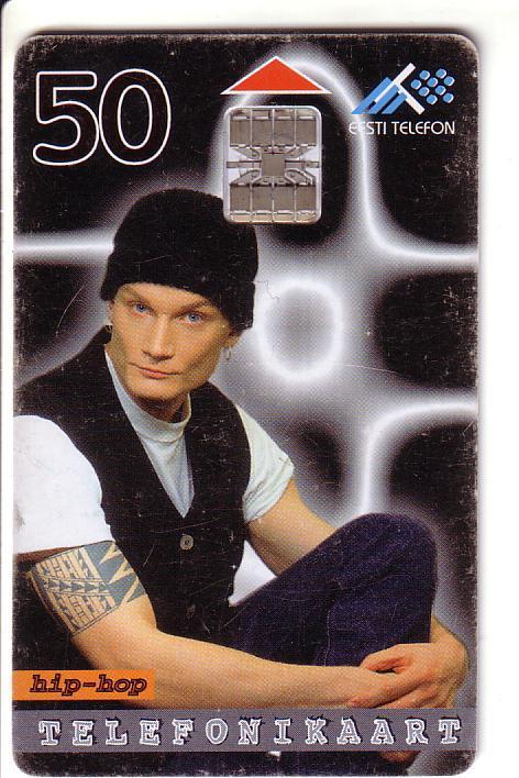 USED ESTONIA PHONECARD 1997 - ET0055 -  Hip-Hop - Estonie
