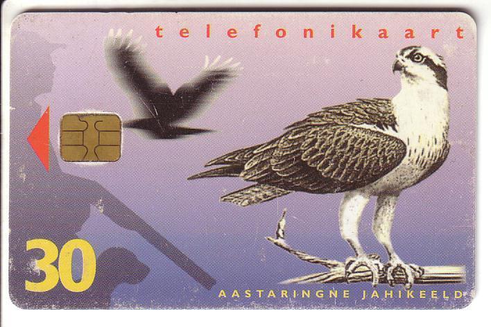 USED ESTONIA PHONECARD 1997 - ET0058 -  Ban On Hunting (Pandion Haliaëtus) Chip 1 - Estland